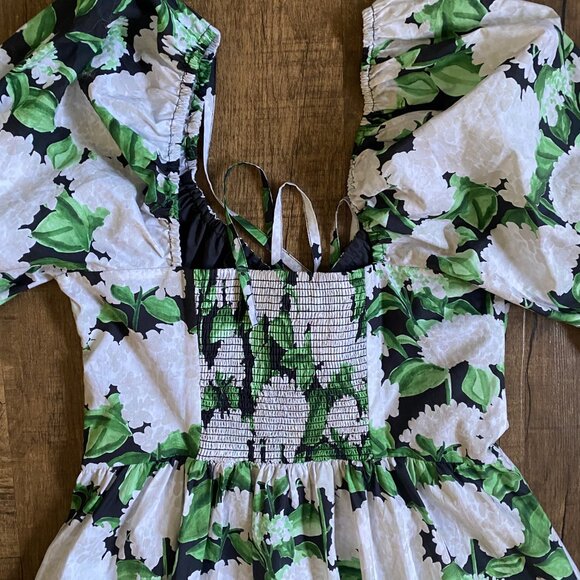 Hill House Home The Ophelia Dress  Night Bloom, New, Size MED - Picture 10 of 11